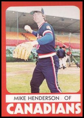 17 Mike Henderson
